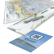 Last inn bildet i Galleri-visningsprogrammet, Båtførerappen+ For Alltid gavekort, Parallellforskyver og Sjøkartene til båtførerprøven